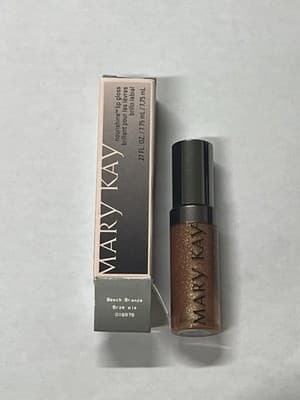 Mary kay Nourishine Plus Lip gloss Beach Bronze 016978 NIB