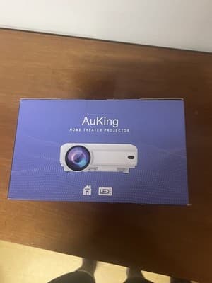 AuKing Projector, Brand New in Box, Full HD 1080P Home Theater Video