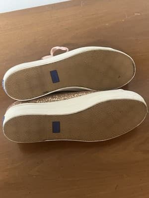 Keds - Kate Spade New York Women's Sneakers Size: 5.5 Rose Gold Glitter - Thumbnail 2