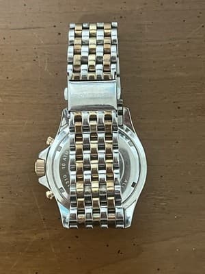 Michael Kors Everest Two Tone Rose Gold & Silver Chronograph Watch MK6975 - Thumbnail 4