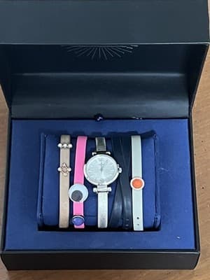 Fossil Watch Womens 26mm Stainless Steel Bracelet ES3269 New In Box - Thumbnail 2