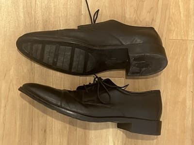 Cole Haan Lenox Hill Cap Ox C11630 Dress Oxfords Men's Size 10.5 M Black EUC - Thumbnail 3