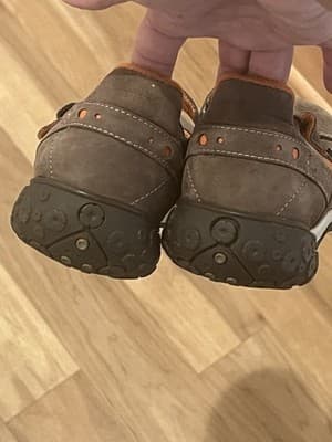 Womens Timberland Brown Leather Comfort Flats Mary Jane Shoes Size 7.5M GUC - Thumbnail 4