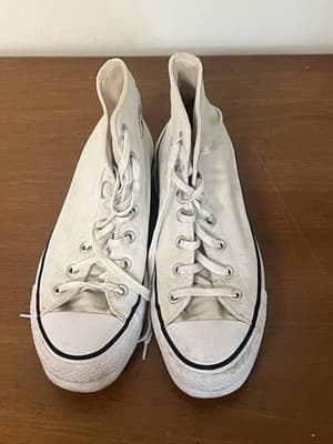 RARE🔥 Sz 7.5 Converse Chuck Taylor All Star Platform Hi Canvas Shoes 560846C