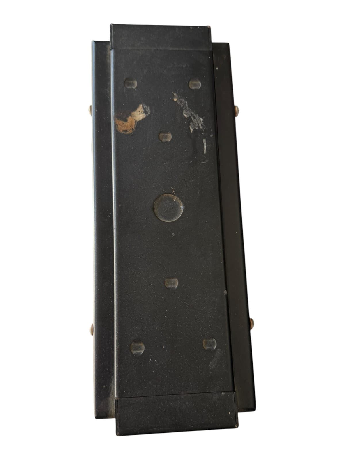 Vintage Lighted EXIT Sign Box Industrial Emergency Fixture Cast Metal - Thumbnail 4