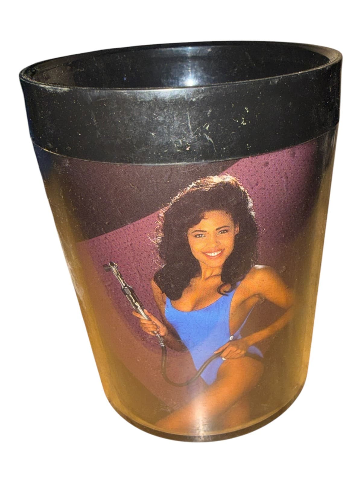 Vintage 1988 Snap-On Toolmate Edition Thermo-Serv Plastic Coffee Mug Black - Thumbnail 4