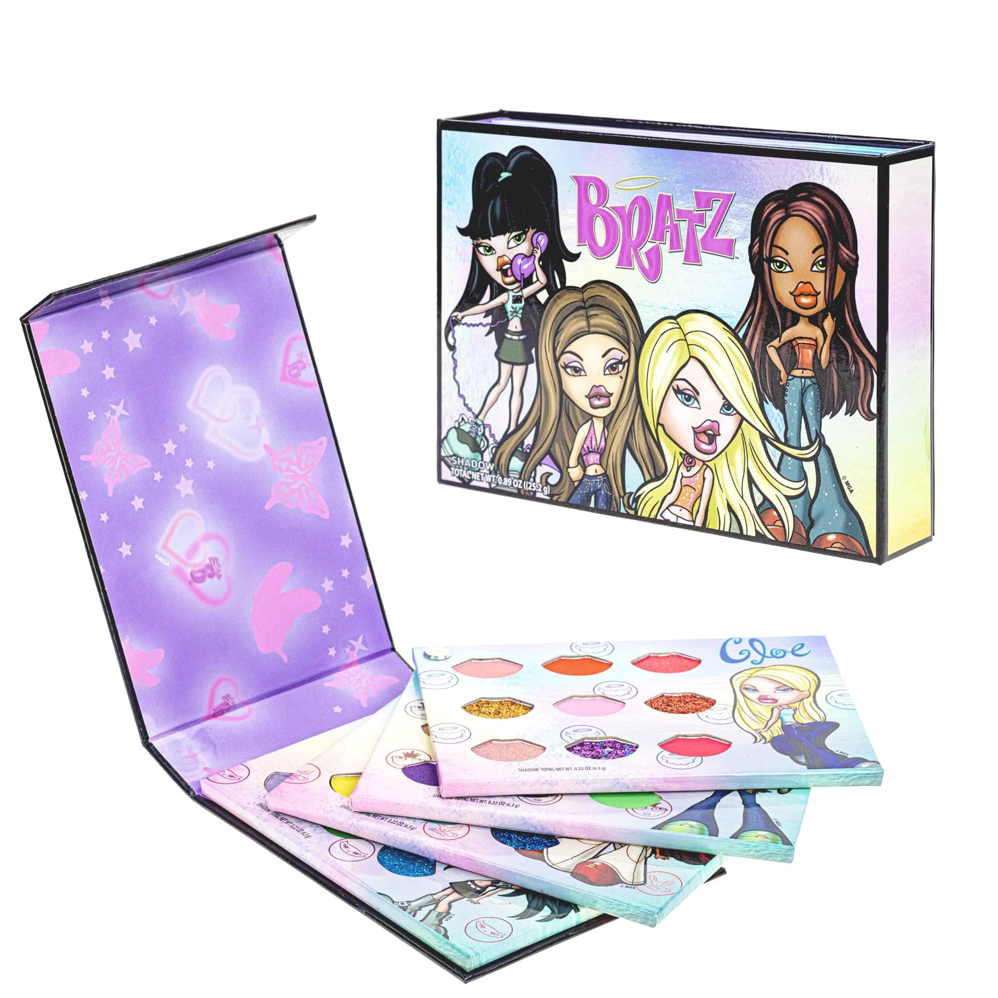 Bratz - Townley Girl 27 Eyeshadow Palette  Shimmery & Opaque Colors for Kids  Ages 3+ - Thumbnail 2