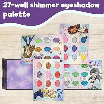 Bratz - Townley Girl 27 Eyeshadow Palette  Shimmery & Opaque Colors for Kids  Ages 3+ - Thumbnail 6