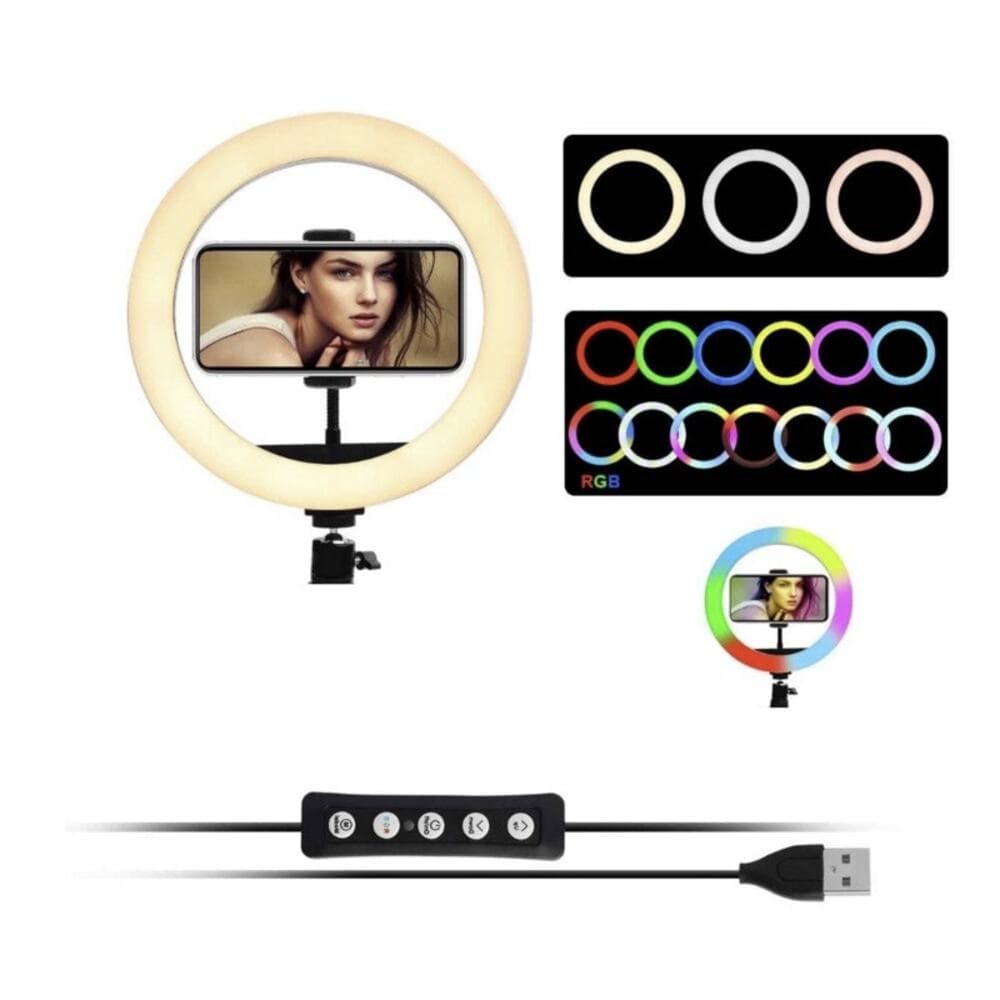 RGB LED Soft Ring Light MJ30 - Thumbnail 4