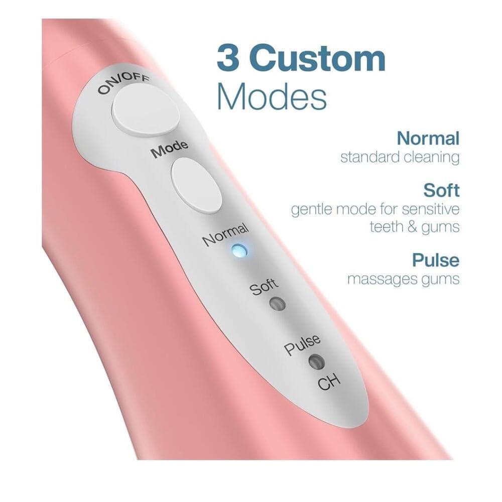 AquaSonic Water Flosser -Cordless Rechargeable Water Flossers for Teeth Cleaning - Thumbnail 4