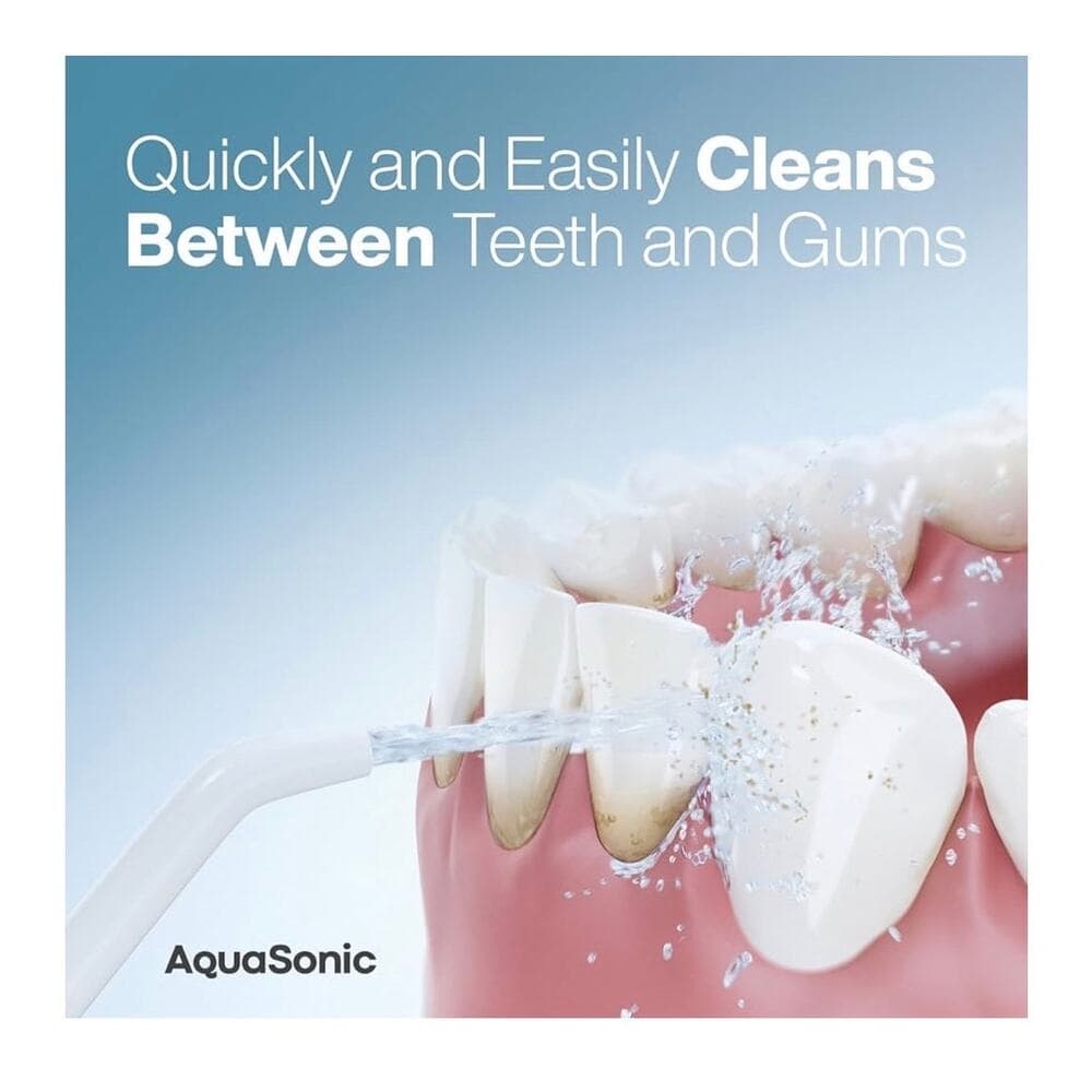 AquaSonic Water Flosser -Cordless Rechargeable Water Flossers for Teeth Cleaning - Thumbnail 2
