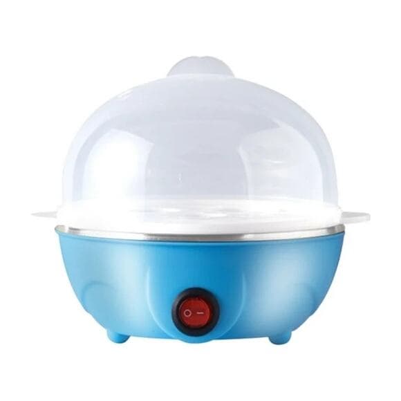 Rapid Egg Cooker, Electric Egg Cooker with Auto Shut Off, Soft Boiled Eggs Blue - Thumbnail 10