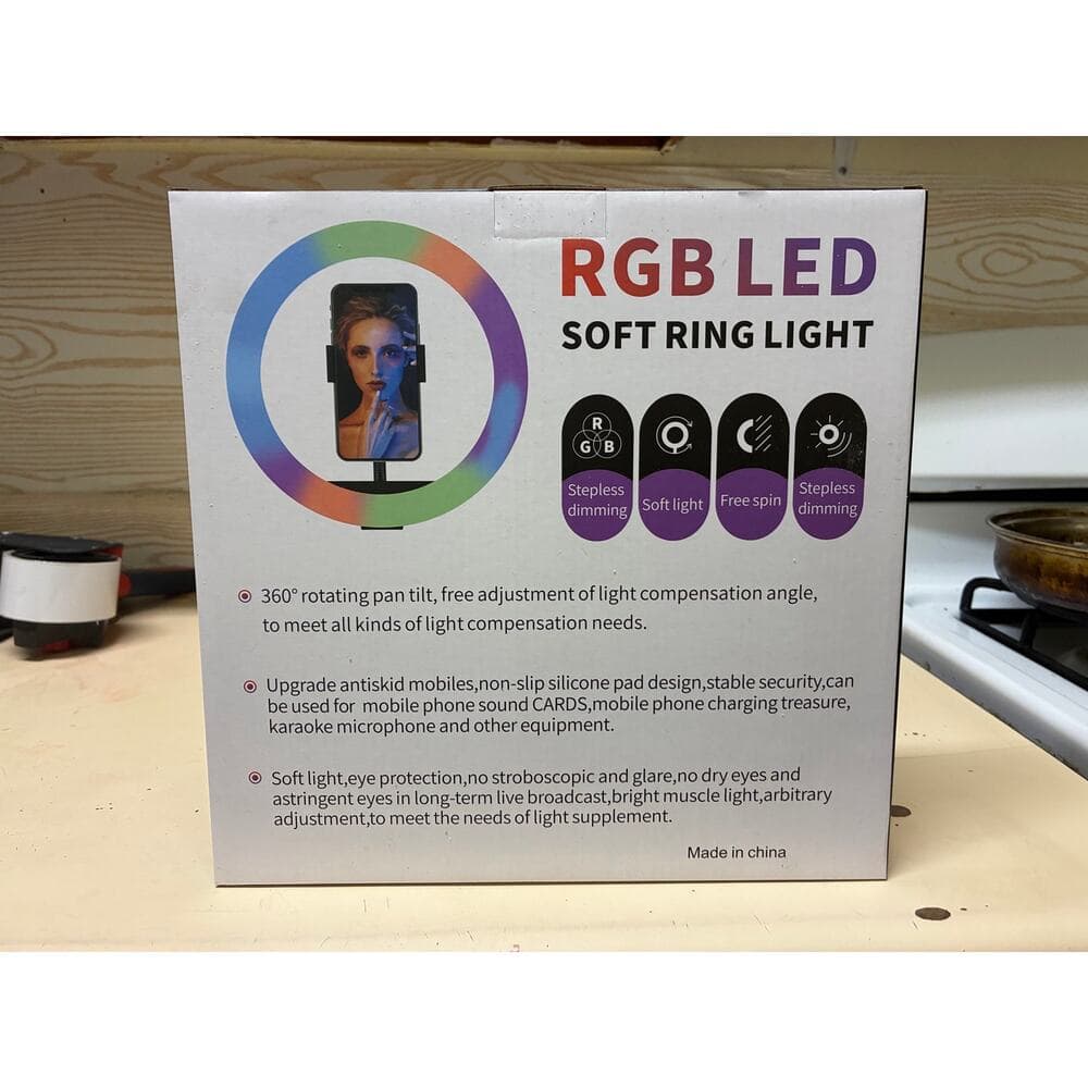 RGB LED Soft Ring Light MJ30 - Thumbnail 5