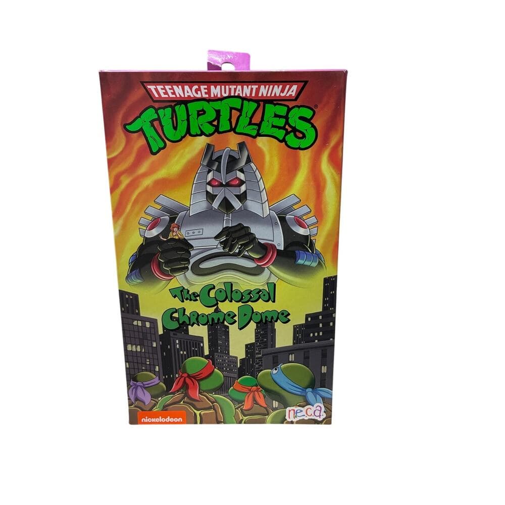 Teenage Mutant Ninja Turtles The Colossal Chrome Dome Exclusive Action Figure - Thumbnail 2