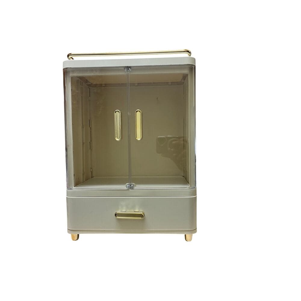 Foldable Vanity Cupboard Style Cosmetic Organizer - Thumbnail 2