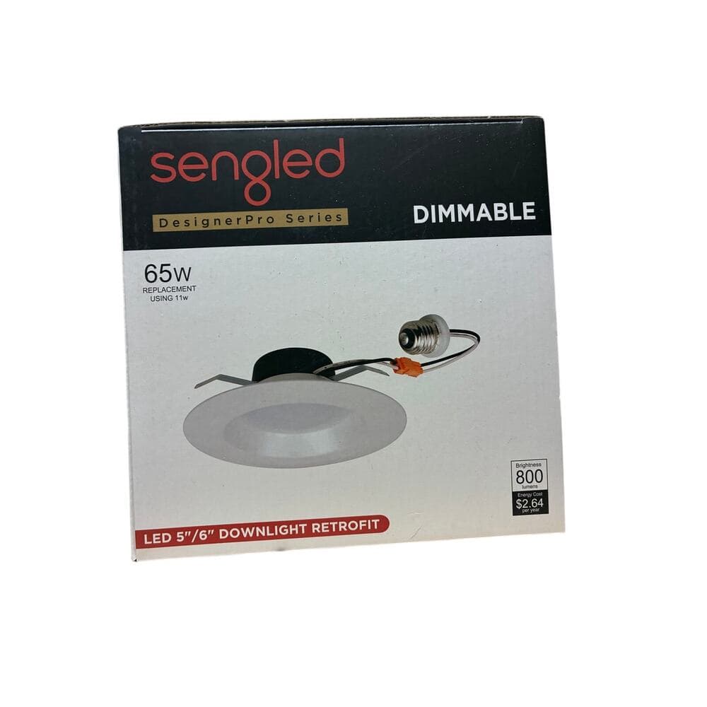 Sengled Designer Pro Series 65W Dimmable LED 5”/6” Downlight Retrofit