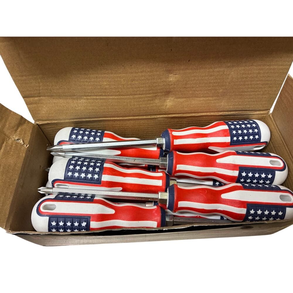 12 pcs HSJ Tools With The America Flag On It