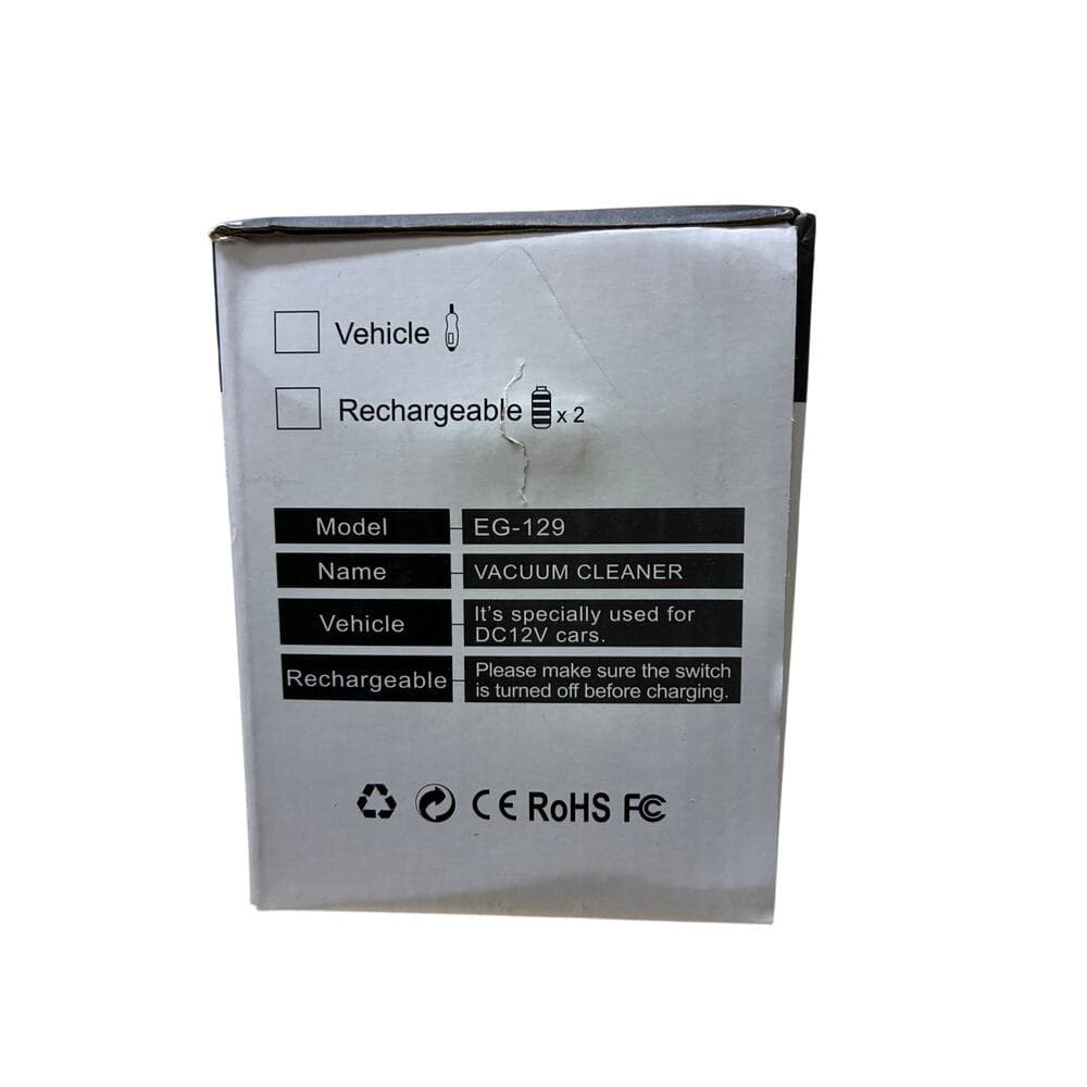Car Vacuum Cleaner model EG-129
