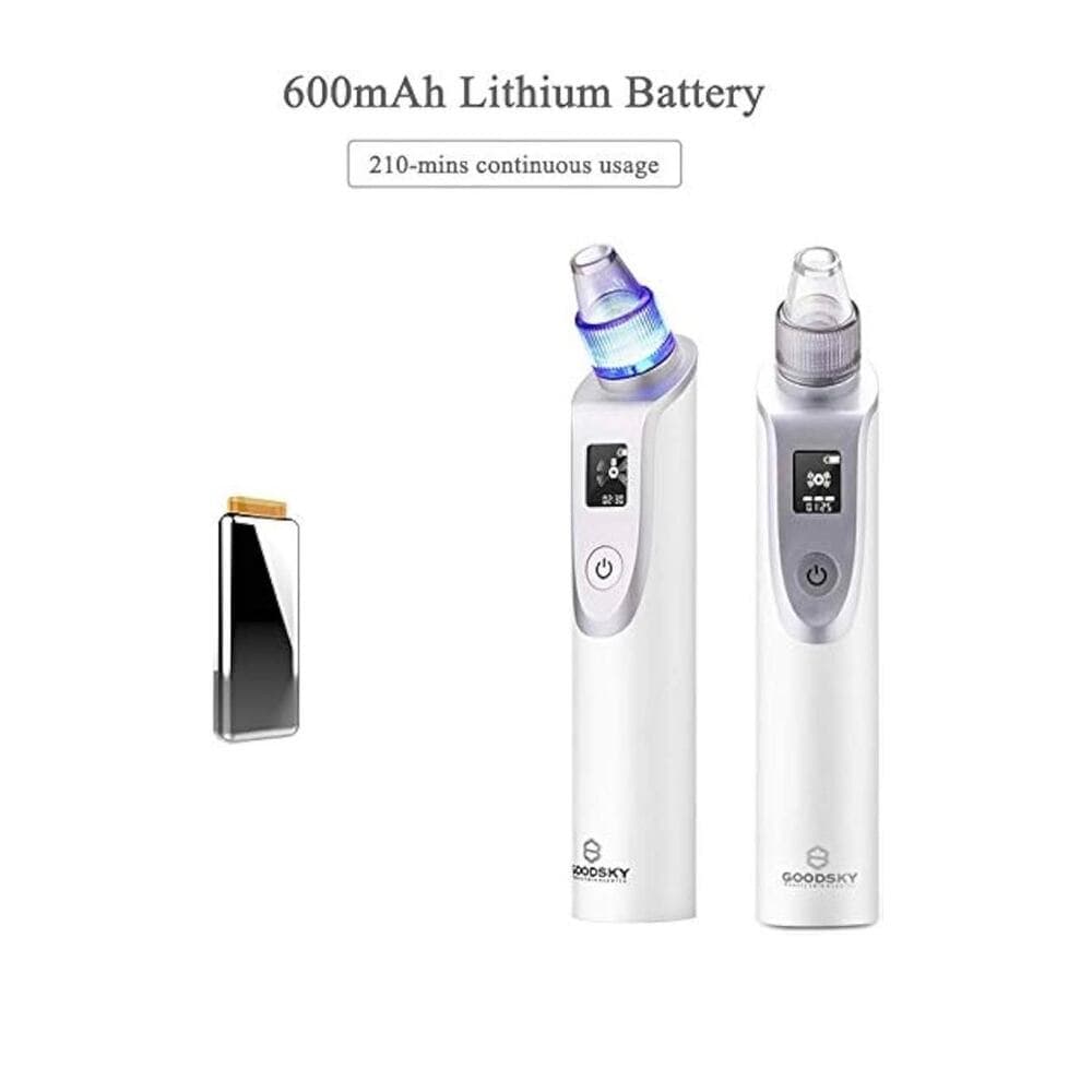 GOODSKY Blackhead Remover Vacuum, Electric Comedo Suction Removal Tool - Thumbnail 8
