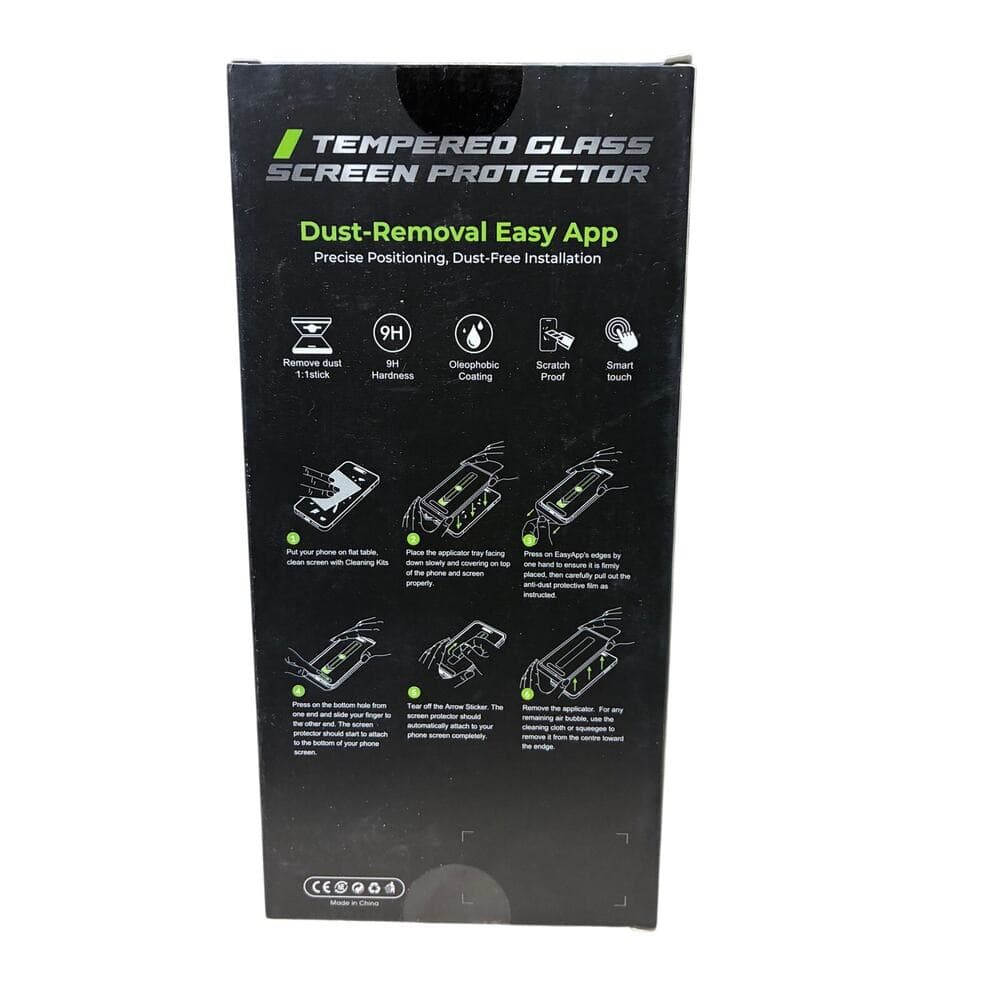 Tempered Glass Screen Protector Dust-Removal Easy App For IPhone 15/16 - Thumbnail 2