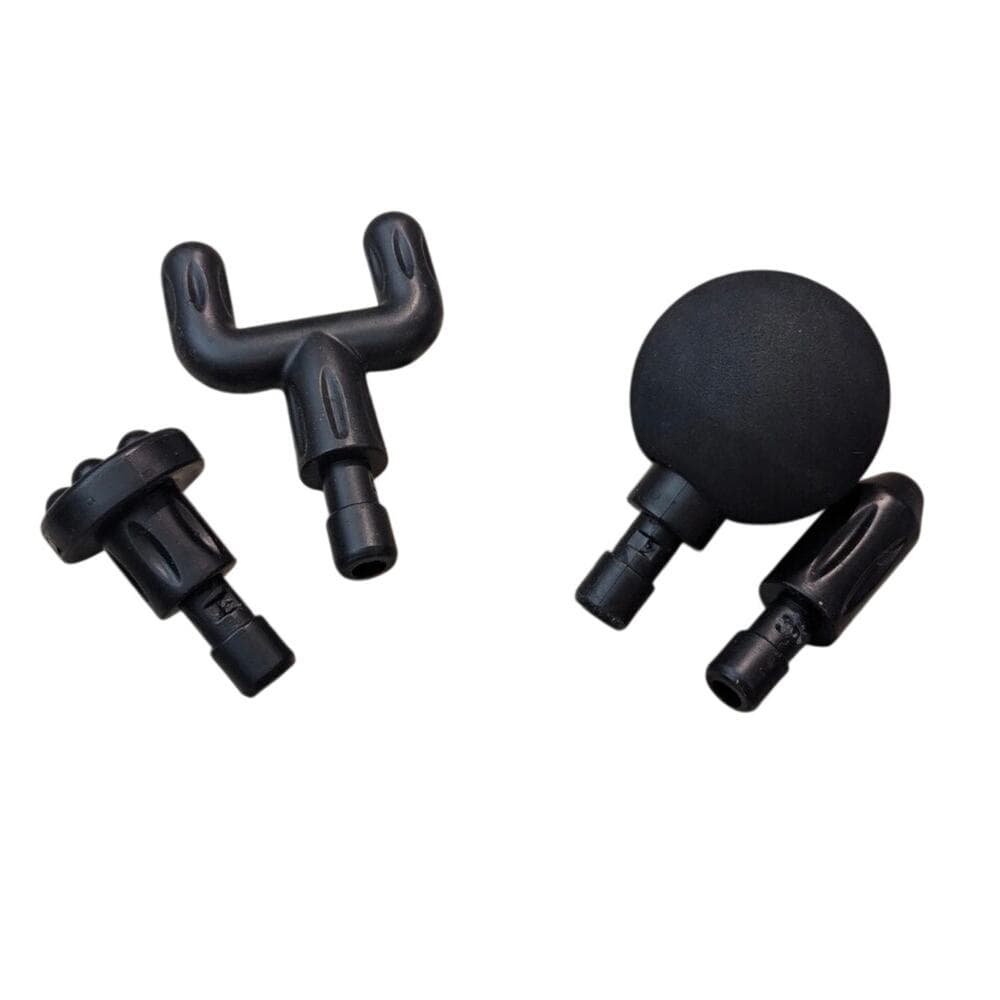Portable Mini Handheld Massage Gun CX-157 Rechargeable 4 Interchangeable Heads - Thumbnail 2