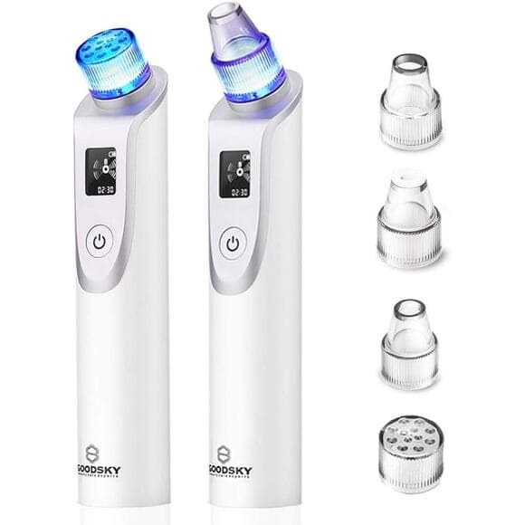 GOODSKY Blackhead Remover Vacuum, Electric Comedo Suction Removal Tool - Thumbnail 13