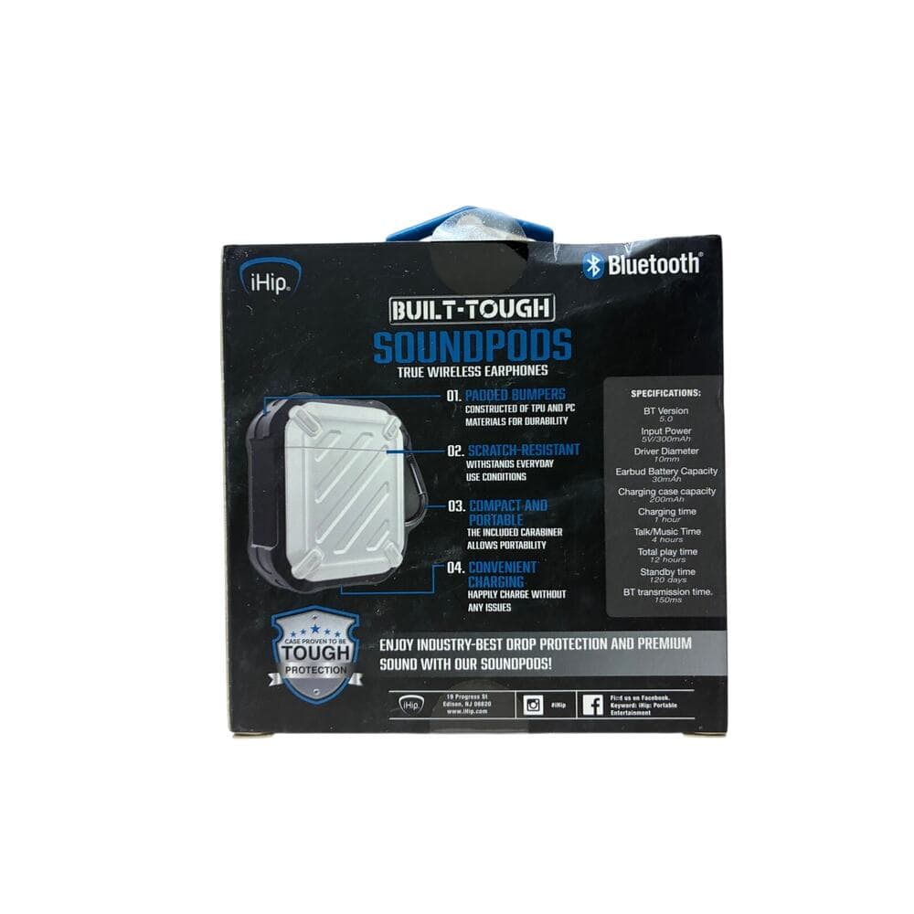 Built-Tough Sounds pods True Wireless Earphones New - Thumbnail 2
