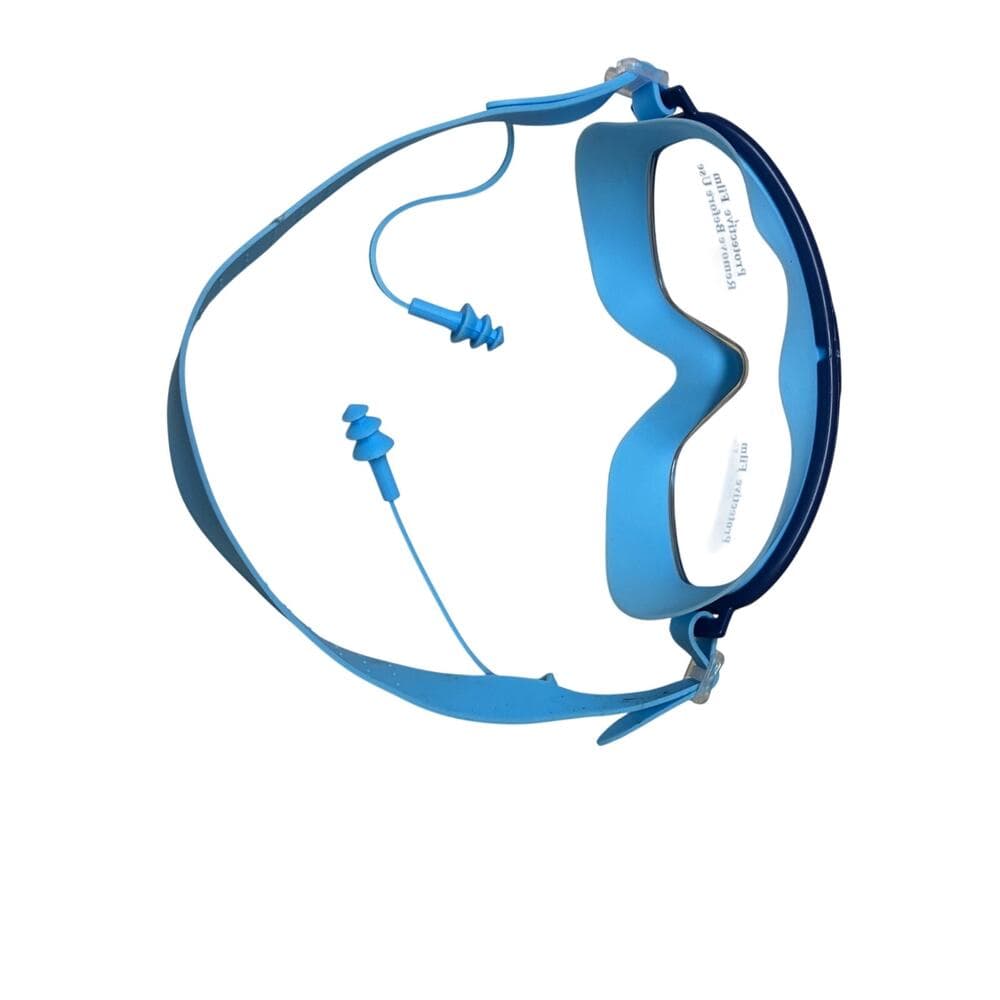 Kids Children’s Swimming Goggles Blue - Thumbnail 3