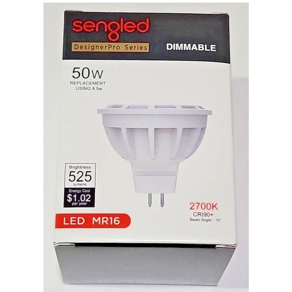 LED MR16 DIMMABLE 2700K - 525 LUMENS DESIGNER PRO SENGLED 8.5w - Thumbnail 3