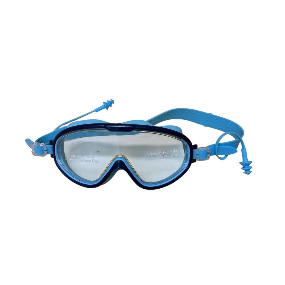 Kids Children’s Swimming Goggles Blue - Thumbnail 2