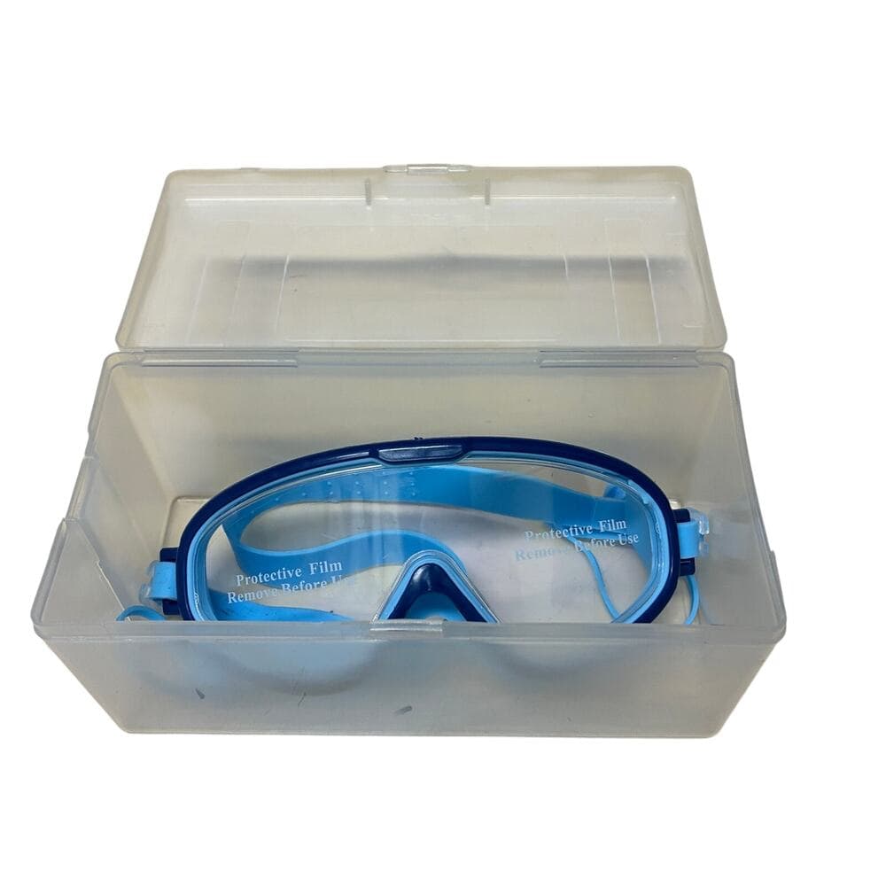 Kids Children’s Swimming Goggles Blue - Thumbnail 4