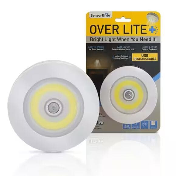 Overhead Motion Activated LED Rechargeable Night Light - Thumbnail 9
