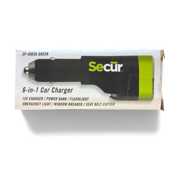 Secur 6-In-1 Car Charger - Thumbnail 5