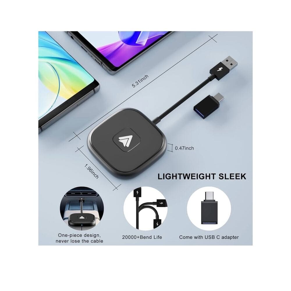 Android Auto Wireless Adapter for Wired Android Auto Cars - Thumbnail 6