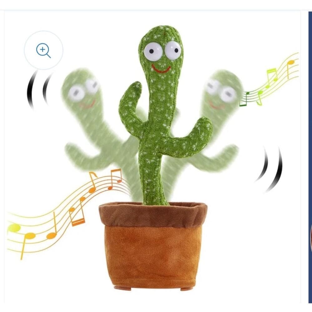 Dancing Cactus Plush Toy New - Thumbnail 2