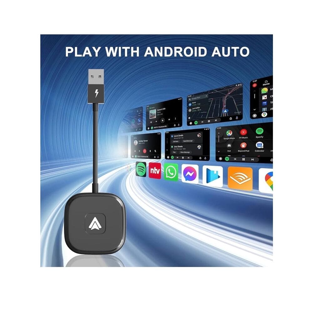 Android Auto Wireless Adapter for Wired Android Auto Cars - Thumbnail 7
