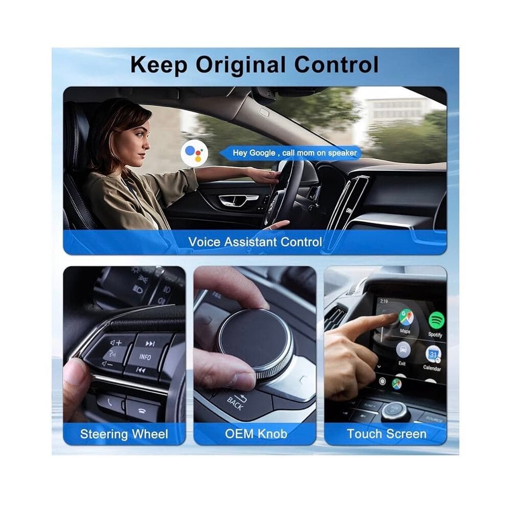 Android Auto Wireless Adapter for Wired Android Auto Cars - Thumbnail 5