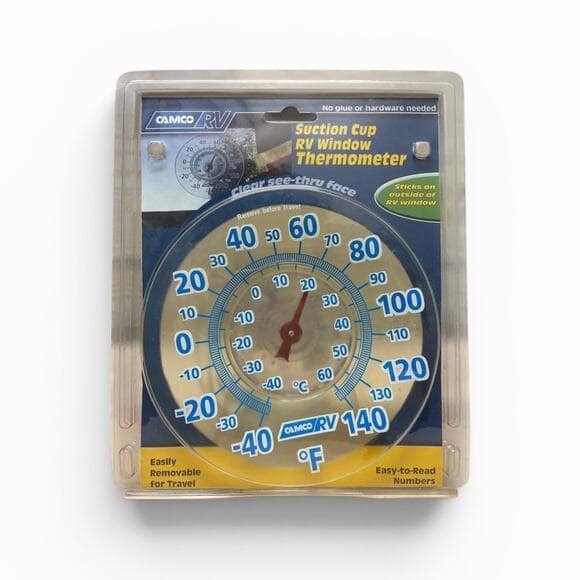 Camco Suction Cup RV Window Thermometer - Thumbnail 5