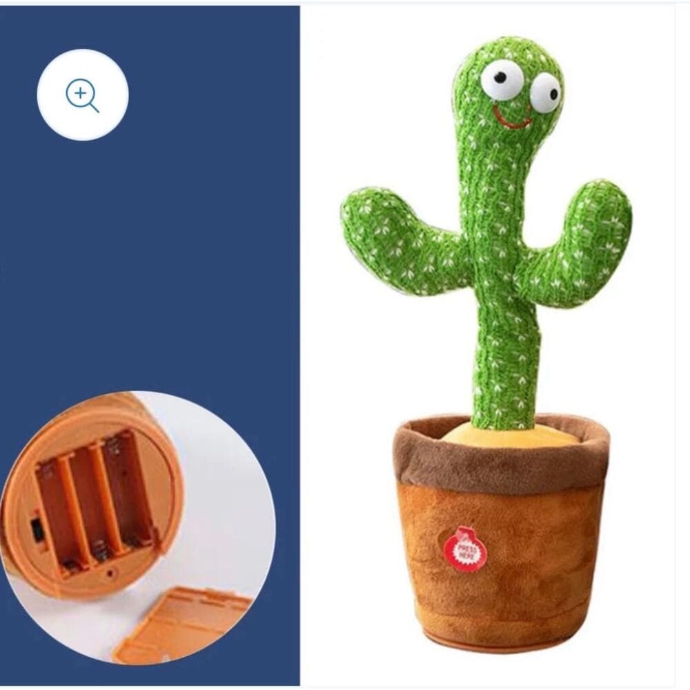 Dancing Cactus Plush Toy New - Thumbnail 3