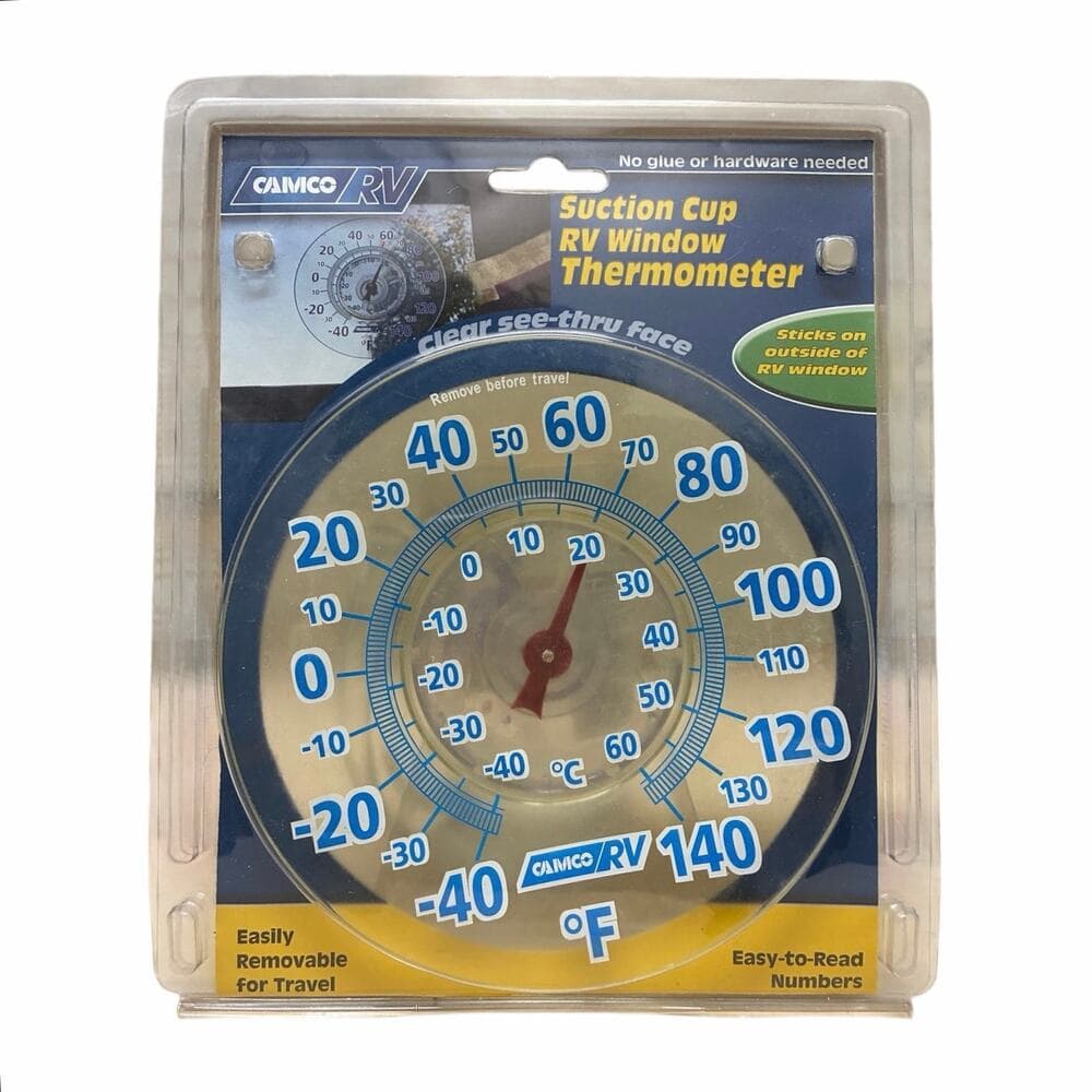 Camco Suction Cup RV Window Thermometer - Thumbnail 2