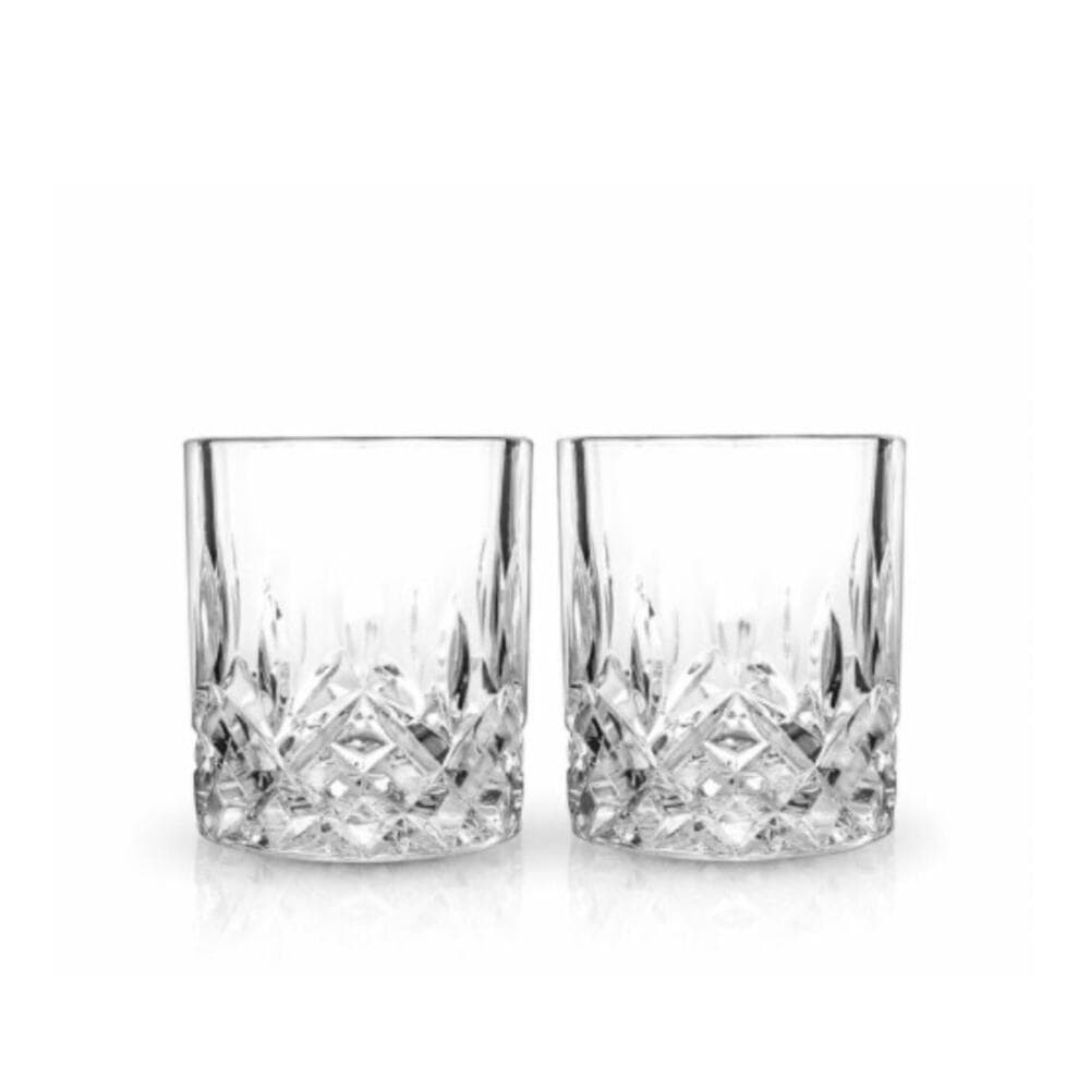 Men’s Bar at the Astor Crystal Old Fashioned Glasses, 2-Piece Set – Vintage - Thumbnail 9