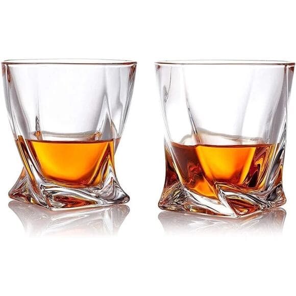 Whiskey Glass, Clean Glass Set, Dishwasher-Safe, Wine Gift, 2-Piece Set - Thumbnail 7