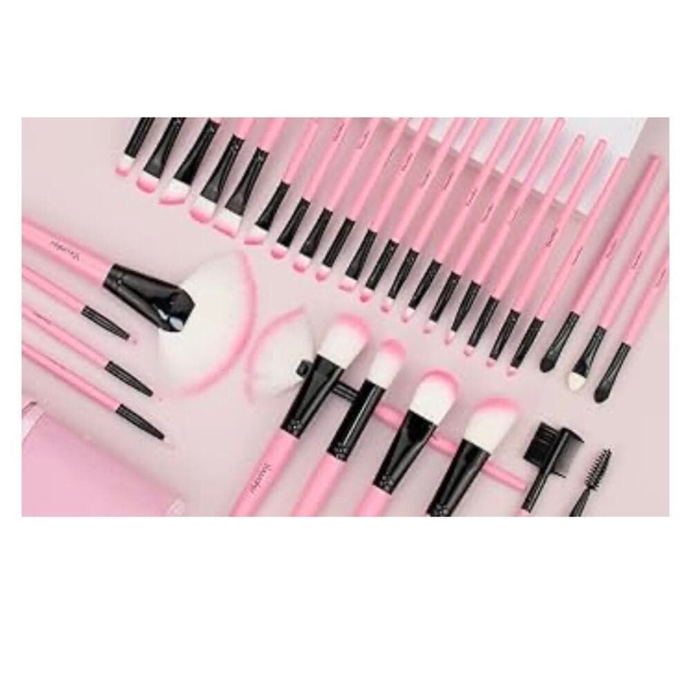 Makeup Brushes, Makeup Kit 32 PCS, Make up Brushes Set Pink for Makeup - Thumbnail 5