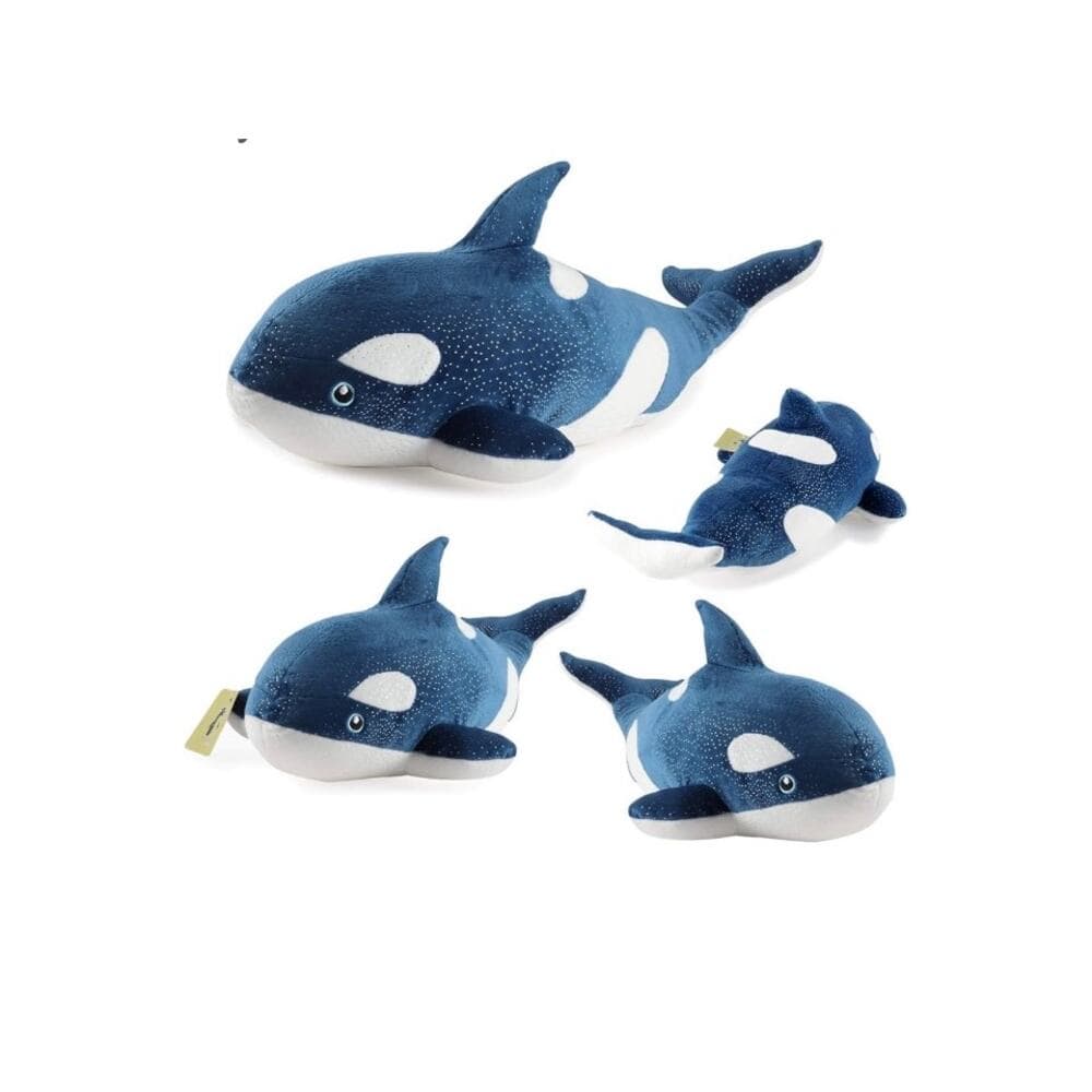 Koltose by Mash Orca Killer Whale Stuffed Animal,18 inch Large Blue Killer Whale - Thumbnail 2