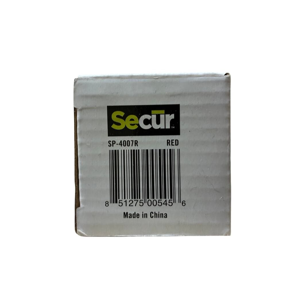 Secur 8-In-1 Car Charger Flashlight SP-4007R Red - Thumbnail 6