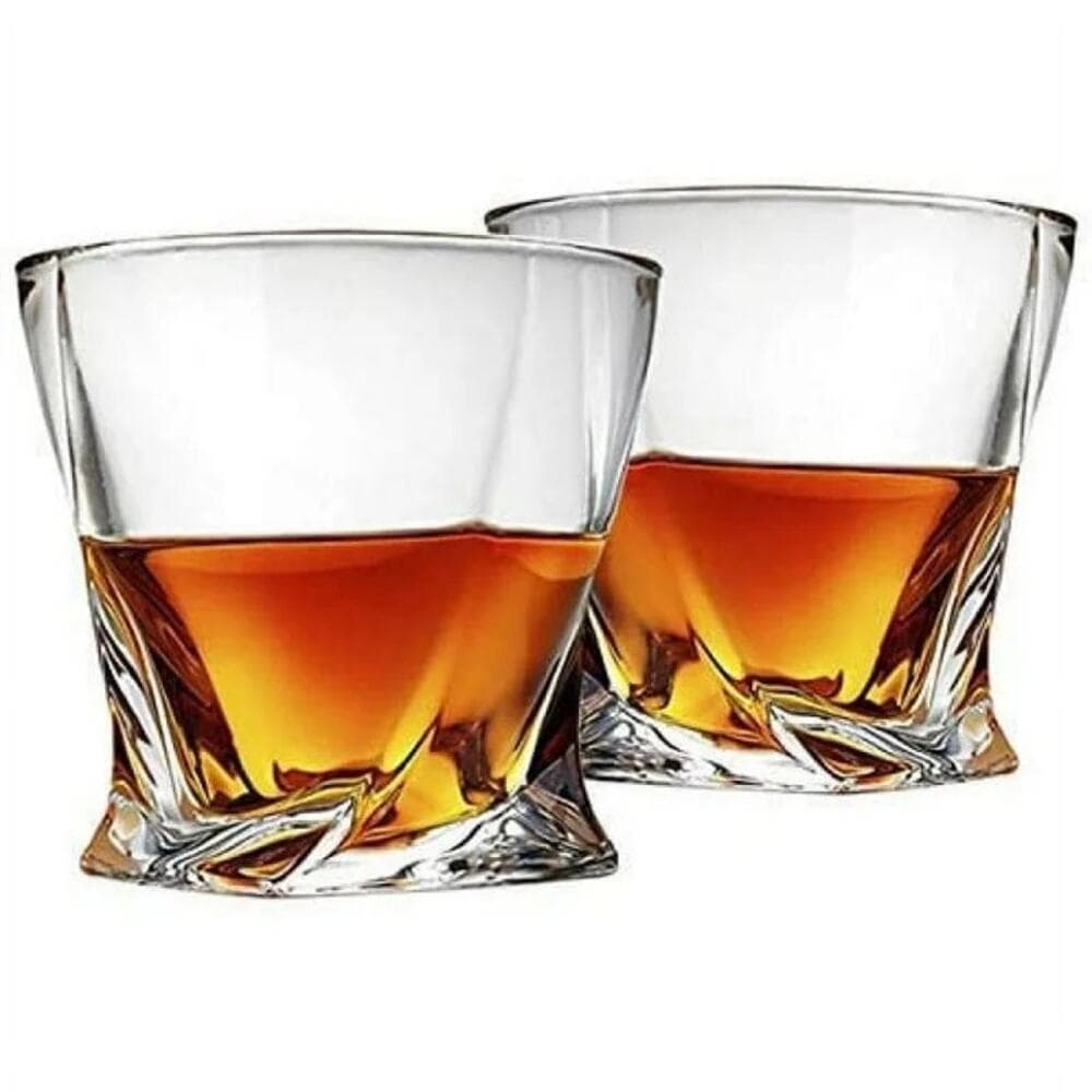 Whiskey Glass, Clean Glass Set, Dishwasher-Safe, Wine Gift, 2-Piece Set - Thumbnail 4
