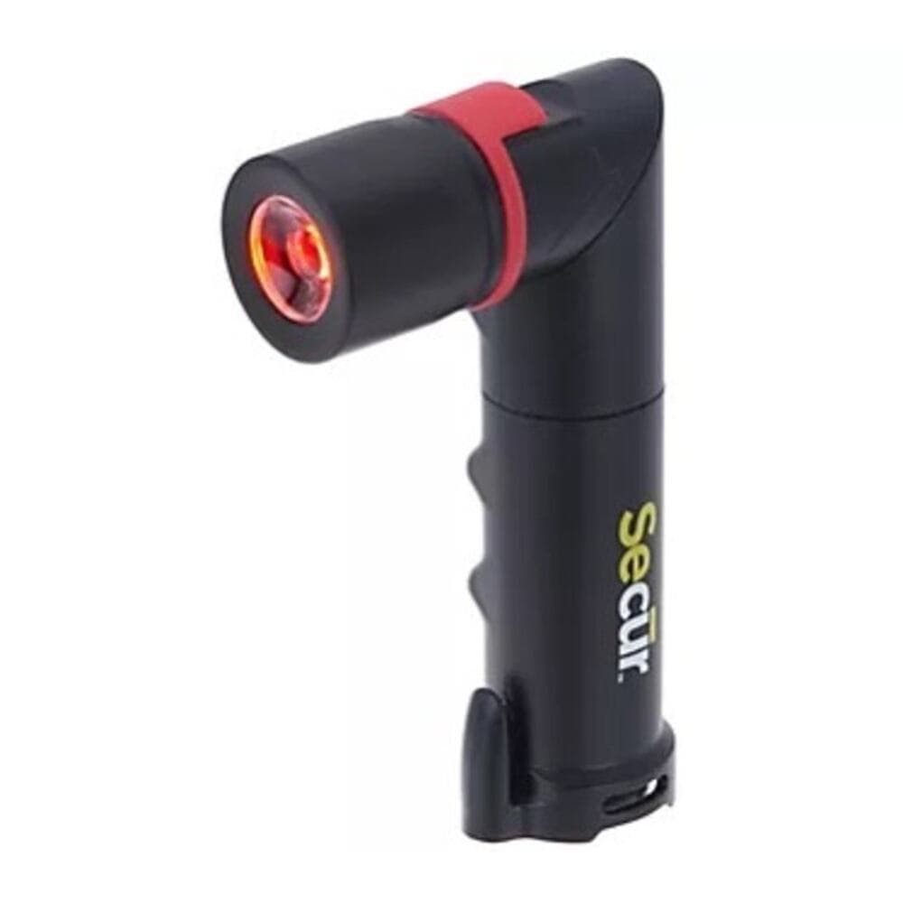 Secur 8-In-1 Car Charger Flashlight SP-4007R Red - Thumbnail 2