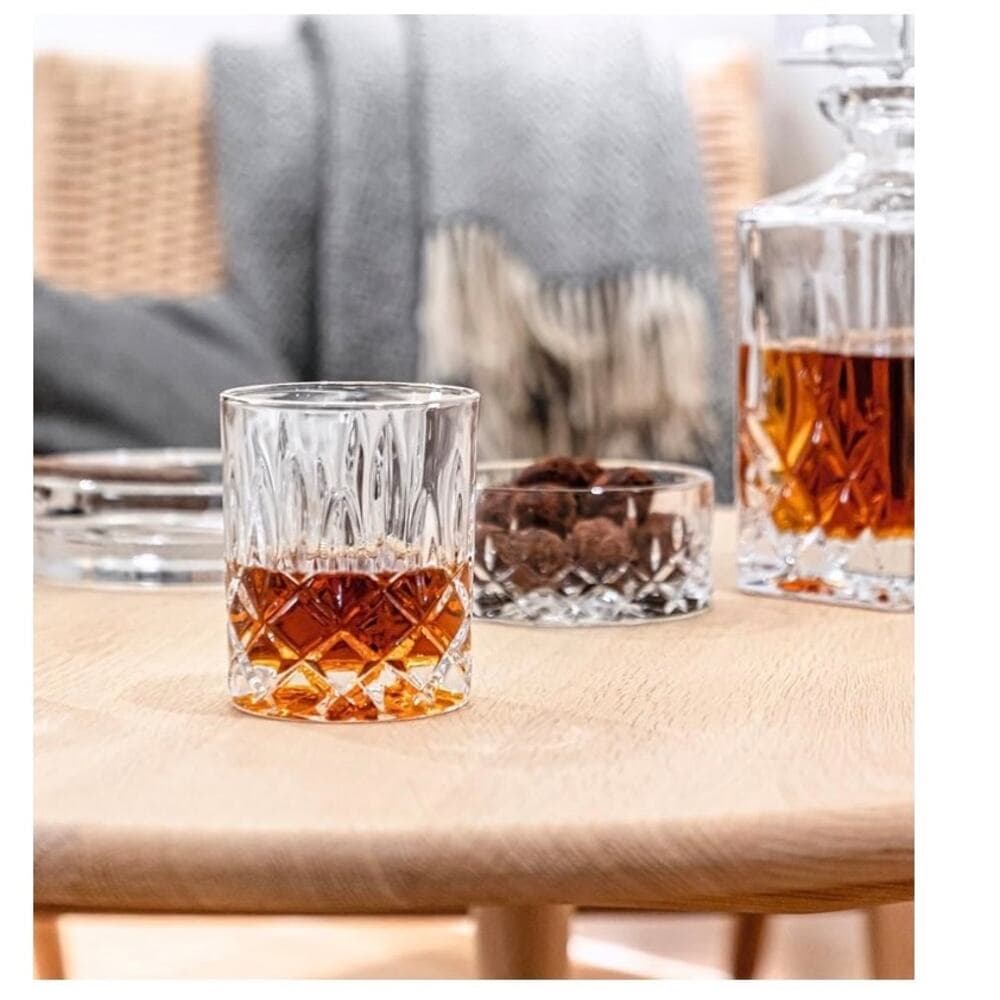 Men’s Bar at the Astor Crystal Old Fashioned Glasses, 2-Piece Set – Vintage - Thumbnail 6
