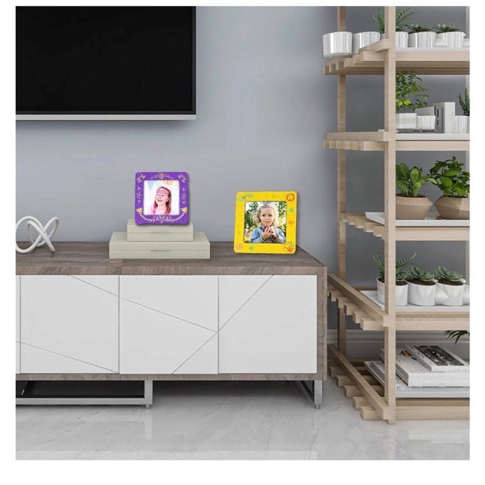 Picture Frame Painting Craft Kit, Paint 6 Custom Wood Picture Frames - Thumbnail 4