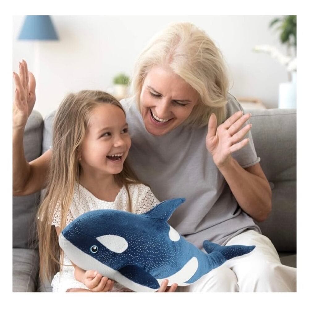 Koltose by Mash Orca Killer Whale Stuffed Animal,18 inch Large Blue Killer Whale - Thumbnail 6